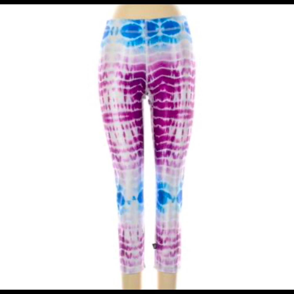 NWT Terez tie dye capri leggings size medium